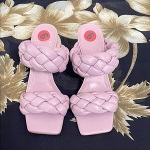Marc Fisher Braided Lilac Women's Sandals